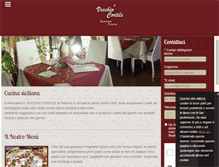 Tablet Screenshot of ilvecchiocortile.com